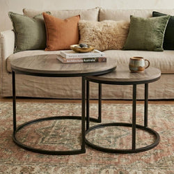 Stack Style Nesting Coffee Table
