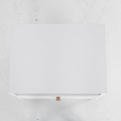 Anya White/Oak Bedside Storage