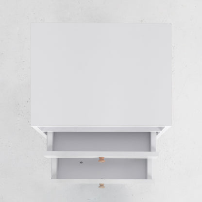 Anya White/Oak Bedside Storage