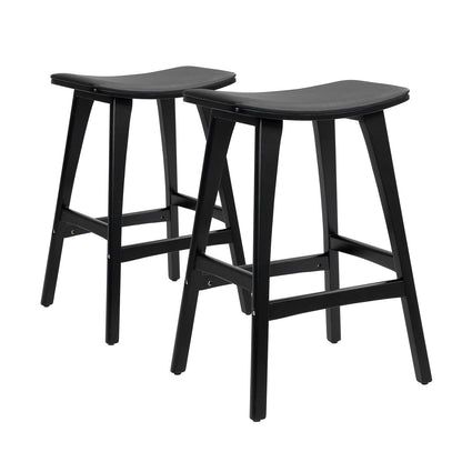 Black chair 46.5x39.5x67cm, side view