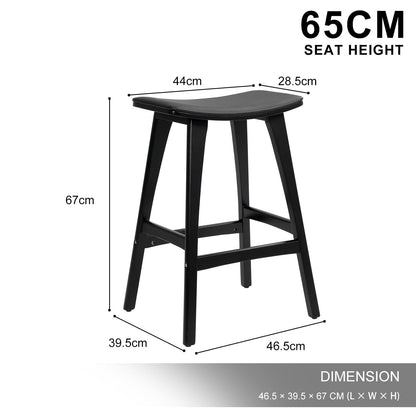 Black chair 46.5x39.5x67cm, view 12