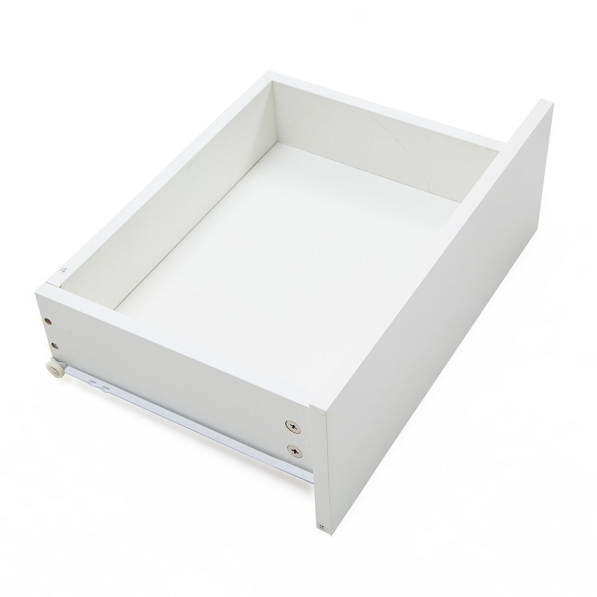 Aurora Black/White/Oak Led Nightstand Duo