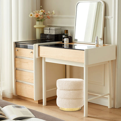 Beige stool 38x38x41cm