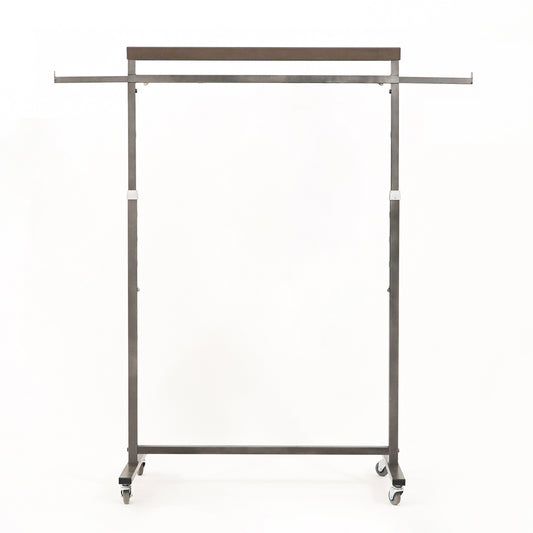 Adjustable Rollable Coat Rack - Pearl Grey