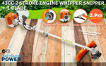 Garden Whipper Snipper Brush Cutter 43Cc + 1 Blade