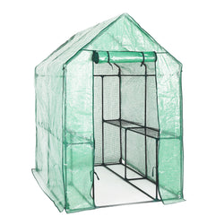 Apex 1.9X1.2X1.9M Garden Greenhouse Walk-In Shed Pe
