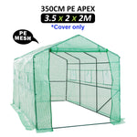 Garden Greenhouse Shed Pe Cover Only 350M Apex