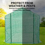 Garden Greenhouse Shed Pe Cover Only 350M Apex