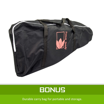 Portable Massage Chair Black 59x49cm