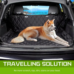 Black Pet Dog Car Boot Seat Cover Waterproof Mat Xxl
