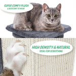 Cat Tree Pole Scratcher Noppo 92Cm Grey