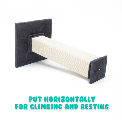 Cat Tree Pole Scratcher Noppo 92Cm Grey