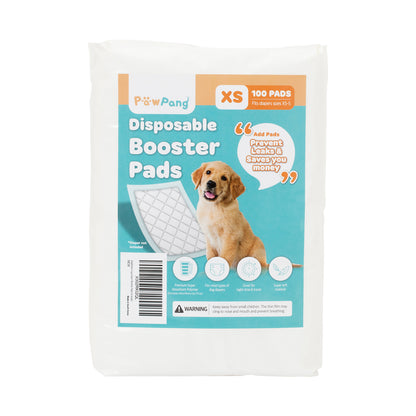 100 Ct L/S/XS Pet Dog Diaper Liners Booster Pads Disposable Adhesive