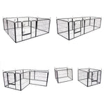 Pet Playpen Heavy Duty 31In 8 Panel Foldable Dog Exercise Enclosure Fence Cage