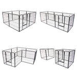 Pet Playpen Heavy Duty 32In 8 Panel Foldable Dog Exercise Enclosure Fence Cage
