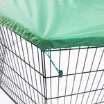 Green Net Cover For Pet Playpen 24In Dog Exercise Enclosure Fence Cage