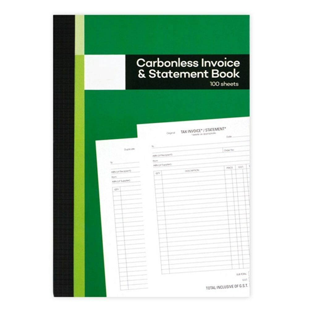 Carbonless Invoice Books 12 Pack 12x100cm