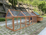350 CM XXL Chicken Coop Rabbit Hutch Ferret Cage