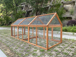 350 CM XXL Chicken Coop Rabbit Hutch Ferret Cage