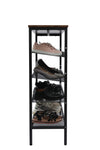 5-Tier Large Shoe Rack Shelf Stand Flat & Slant Adjustable Storage Organizer