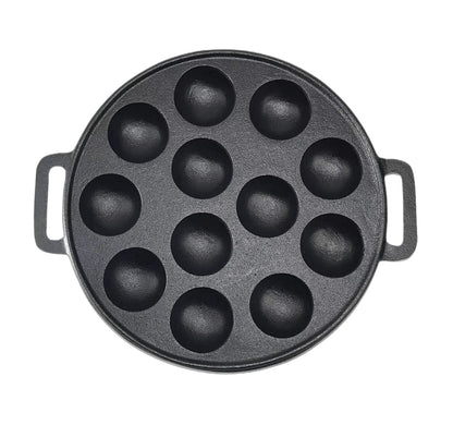 Mini Cast Iron Cake Pan 27.5x33x3.5cm