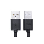 Usb2.0 A Male To A Male Cable 2M Black (10311)