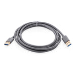 Usb3.0 A Male To A Male Cable 2M Black (10371)