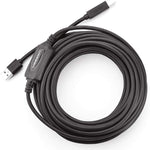 Usb 2.0 A Male To B Male Active Printer Cable 10M (Black) 10374