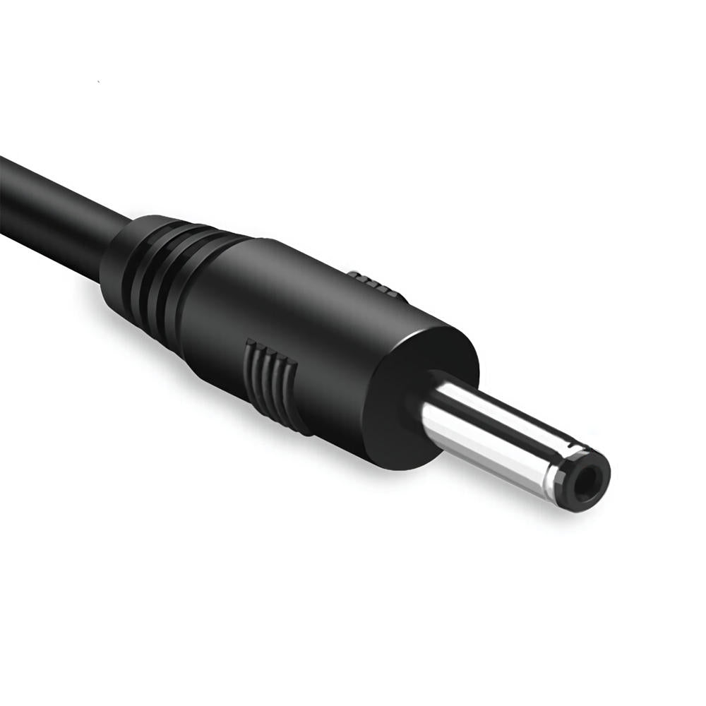 Usb2.0-A To Dc 3.5Mm M/F Charging Cable 1M (Black) 10376