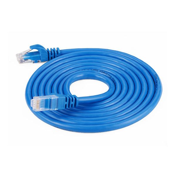 Cat6 Utp Blue Color 26Awg Cca Lan Cable 1M (11201)