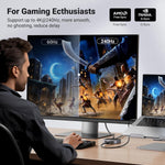 2-in-1 DisplayPort Switch 8K DP 1.4 Bidirectional Display Port Splitter