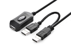 Usb 2.0 Active Extension Cable 10M With Usb Power 5M (20214)