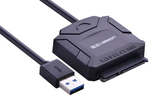 Usb 3.0 To Sata Converter Cable With 12V 2A Power Adapter (20231)