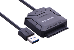 Usb 3.0 To Sata Converter Cable With 12V 2A Power Adapter (20231)