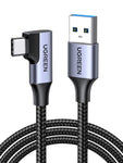 20299 Right Angle USB-C Fast Charging Cable 5Gbps 1M