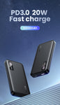 25742 10000Mah Two-Way Fast Charging Power Bank Black