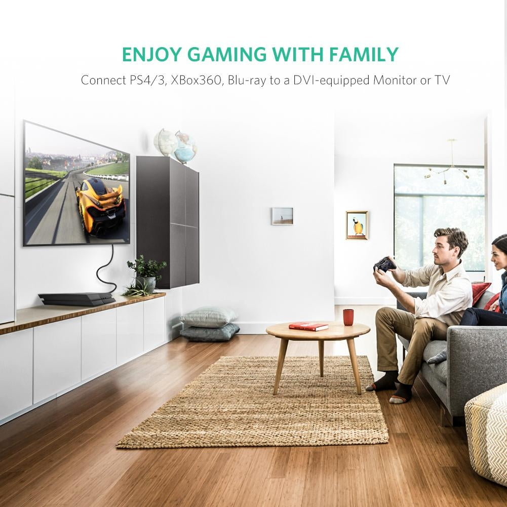 Hdmi To Dvi 24+1 Cable 1M (30116)
