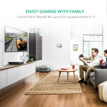 Hdmi To Dvi 24+1 Cable 1M (30116)
