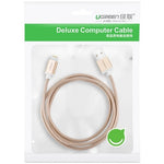 iPhone 8-pin to USB2.0 Sync & Charging Cable 2M Gold