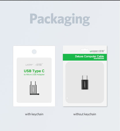 Usb 3.1 Type-C To Micro Usb Adapter - Black (30865)