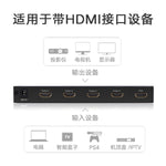 1 X 4 Hdmi Amplifier Splitter - Black (40202)