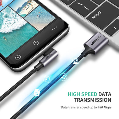 Angled Usb C Type To Usb 2.0A Cable 1.0M 50941