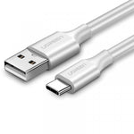60121 Usb 2.0 Type-A To Type-C Male Nickel Plated Cable 1M (White)