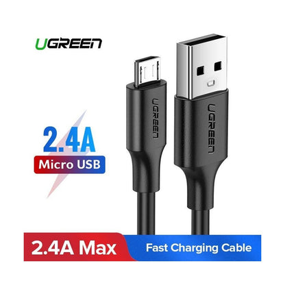 Usb 2.0 A To Micro Usb Cable Nickel Plating 2M (Black)  60138