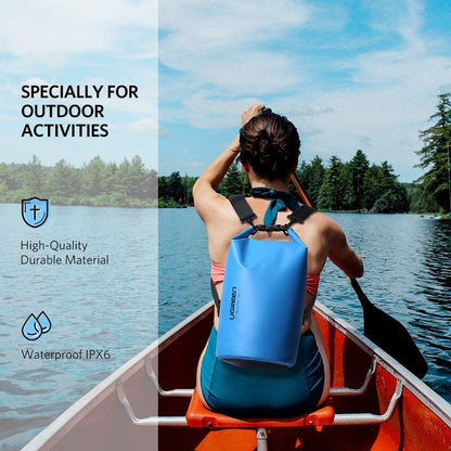 Floating Waterproof Dry Bag For Cycling/Biking/Swimming- Blue