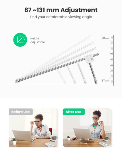 80348 Adjustable Laptop Desk Stand