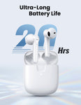 80652 T2 Wireless Earbuds White