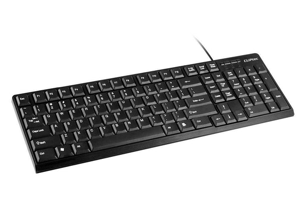  Usb Standard Keyboard - Black (Spill-Resistant)