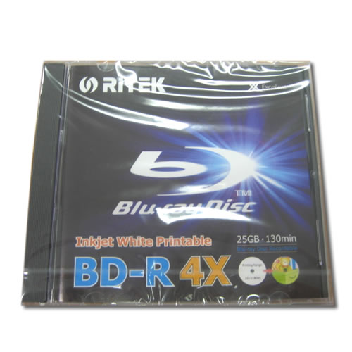  Ritek Blu-Ray Bd-R 25Gb 4X