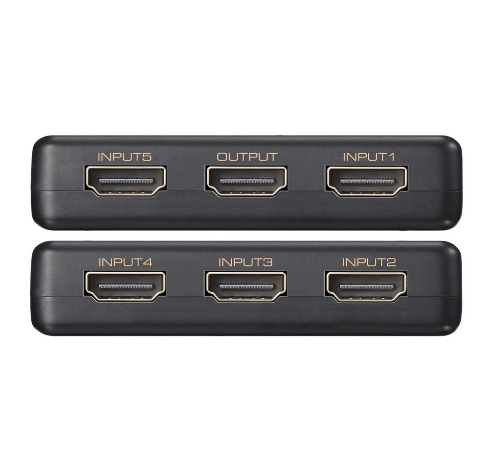Ultra Hd 5 Way Hdmi Switch 5 In 1 Out Splitterr